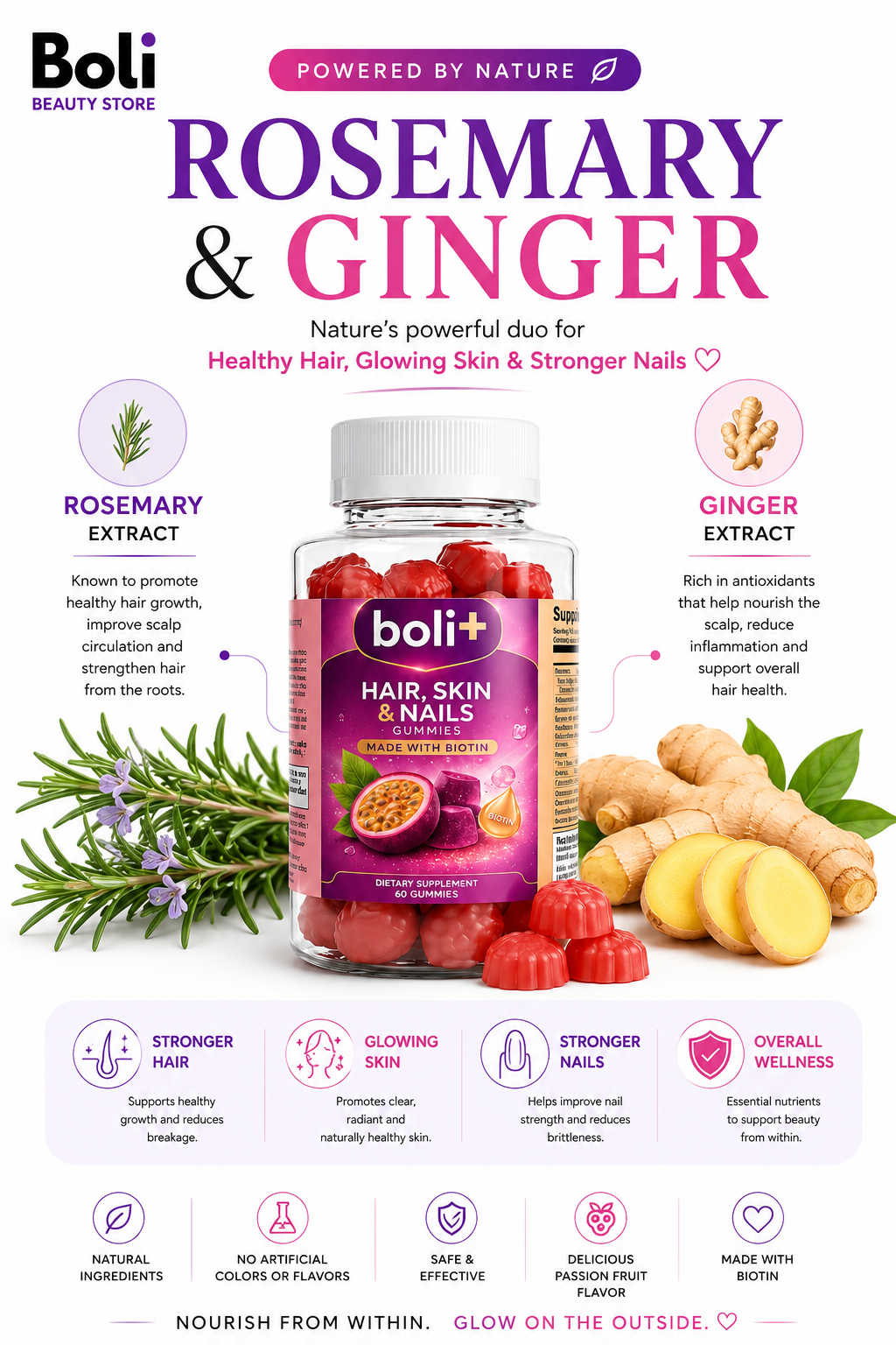 Hair, Skin & Nails Gummies
