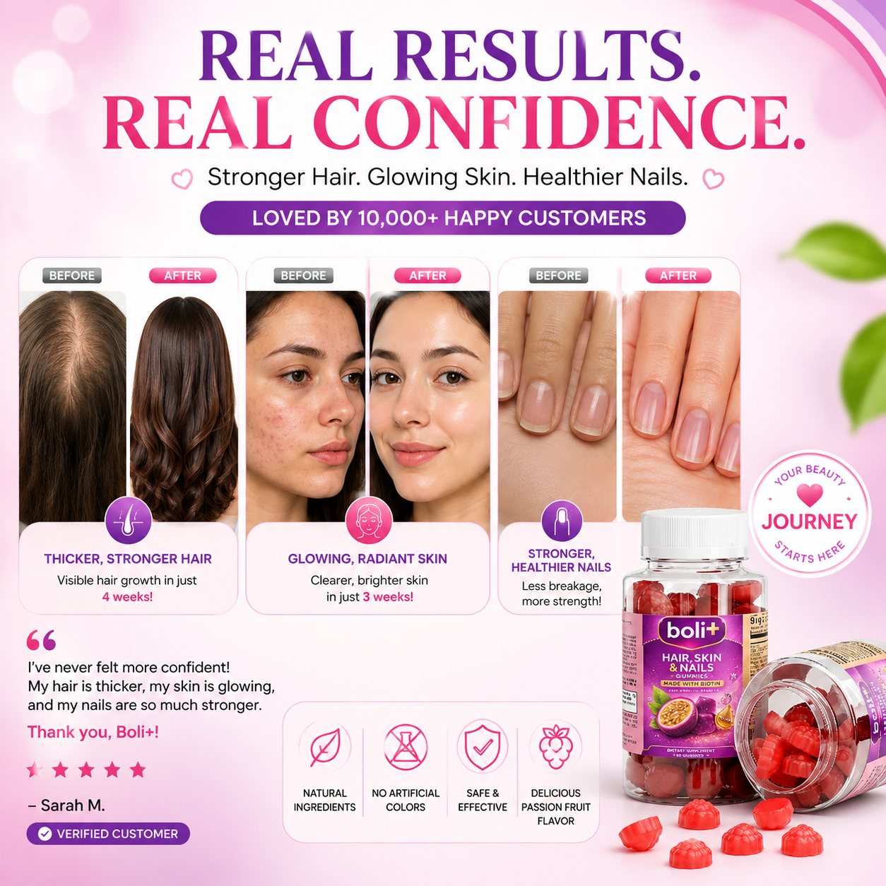 Hair, Skin & Nails Gummies