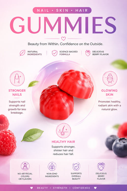 Hair, Skin & Nails Gummies